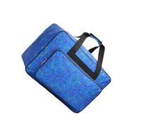 Zymoplas Smooth Texture Sports and Fitness Bag for Easy Carrying On Go Not Easy to Corrode Household Sewing Machine Bag, Blue
