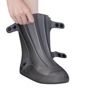 Zymoplas Snow, rain, waterproof shoe covers for snow skiing, rain for boots, winter warmth for men and and durable for boots, Black, 3XL Code(44-45)