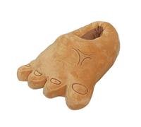 Zymoplas Soft and Cozy Novelty Warm Slippers Womens Avocado Shape Anti-Slip Girls Winter Toys Fruit, big feet Khaki, 36-40 Yard