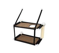Zymoplas Soft And Durable Cat Bed For Comfortable Naps And Sleep Cute Practical Seat Mount Pet Hammock Hanging Layer
