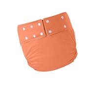 Zymoplas Soft and Leakfree Adult Cloth Diapers for Incontinence Reusable and Odor-Free, Orange, 72-92cm