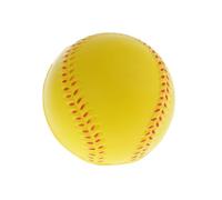 Zymoplas Softball Training Ball for Baseball Practice Team Matches, Yellow, 7.5cm