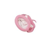 Zymoplas Spacious And Comfortable Bed For Your Furry Friends VBig Ears And Small Tail Sleeping Pet Cat Dog Warm And Comfortable, pink, L