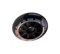 Zymoplas Speed Skating Wheels for Indoor and Outdoor Skating Exceptional Inline Skate Tool, Black, 90mm