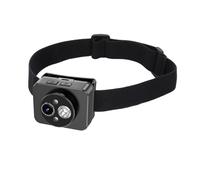 Zymoplas Sports Camera With Infrared Sensing Headlight Long-lasting Battery Life ABS High-definition Pan Tilt Anti Shake Camera