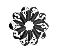 Zymoplas Sporty Golf Iron Head Covers Pack of 10 for Fashionable Look, Type F