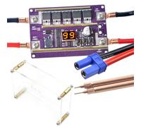 Zymoplas Spot Welder DIY Set 99 Gears PCB Control Board 0.05-0.3mm Pen Portable Li Battery Energy Storage Welding Machine