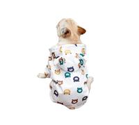 Zymoplas Stay Dry With Waterproof Dog Raincoat - Multiple Polyester Pet Dog Clothes Breathable Mesh Easy To Clean, Little Bear, FB