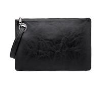 Zymoplas Stay Fashionable And Organized With Versatile Envelope Bag PU Clutches Handbag Clutches Bag Handbags Wide Application, black