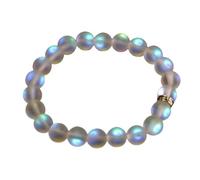 Zymoplas Stone Bead Bracelet Portable Replacement Vintage Stylish Elastic Fashionable Colorful Bangle Decor Birthday Gift