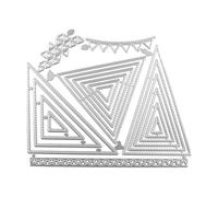 Zymoplas Stunning Designs Metal Cutting Dies For Scrapbooking Exquisite And Economic Carbon Steel Craft Embossing Cutting Dies, Type 1