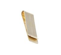 Zymoplas Sturdy and Durable Metal Card Holder Made with Metal Brass Brass Cash Money Clip Brass Money Clip Money Clips Modern