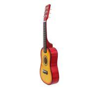 Zymoplas Stylish 23inch 6 String Acoustic Guitar for Children Educational Toy Sunset