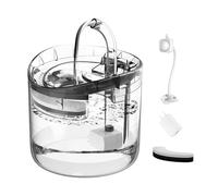 Zymoplas Stylish and Practical 8L Automatic Pet Drinking Fountain with Faucet Kits, Induction Fountain