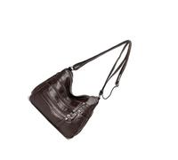 Zymoplas Stylish Designer Handbags - Lightweight And Comfortable Tote For Adult Females PU For Adolescents Women'S Bag 2023 Trend, dark brown, 1