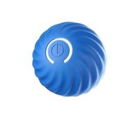 Zymoplas Sustainable Interactive Dog Ball Intelligent Dual Mode For Engaging Play TPR Smart Self-Moving Ball With 2 Modes, Blue