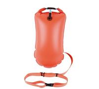 Zymoplas Swimming Bag Inflatable PVC Life Saving Buoy Water Sports Waterproof Storage Pack Big Air Nozzle Camping Bags Training, Orange