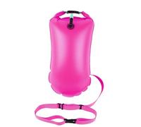 Zymoplas Swimming Bag Inflatable PVC Life Saving Buoy Water Sports Waterproof Storage Pack Big Air Nozzle Camping Bags Training, Rose red