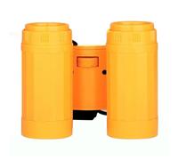Zymoplas Telescope Kid foldable Strap Children Binocular 2.5x Magnification Binoculars Toy Kids Outdoor Early Education Aids, Yellow