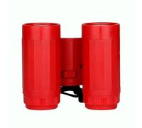 Zymoplas Telescope Kid foldable Strap Children Binocular 2.5x Magnification Binoculars Toy Kids Outdoor Early Education Aids, Red