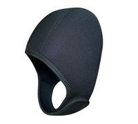 Zymoplas Thermal Swimming Cap Durable And Reliable For Snorkeling Cloth Neoprene Adjustable Cap For Surfing Diving Swim Cap, Black