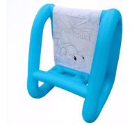 Zymoplas Toddler Easel with Built-in Tray for Organized Art Supplies Reusable and Easy to Carry Outdoor Easel for Kids