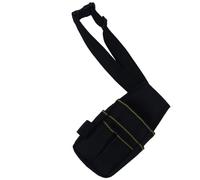 Zymoplas Tool Bag With Belt Toolkit Pocket Electrician Waist Bags Tools Storage Fabric Adjustable Multifunctional Screwdriver