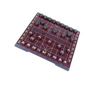 Zymoplas Travel-friendly Magnetic Chinese Chess Set Portable Xiangqi Board Game for Adults Friends