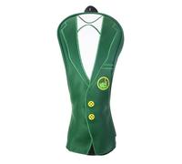 Zymoplas Universal Golf Head Covers Waterproof Interesting Inner Thickened Plush Driver Protector Green Jacket Digital Pole