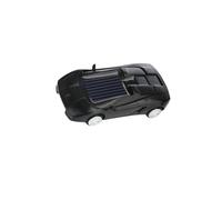 Zymoplas Vehicle Gadget Collectible Solar Powered Car for Interactive Kids Play, Black