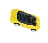 Zymoplas Vehicle Gadget Collectible Solar Powered Car for Interactive Kids Play, Yellow