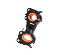 Zymoplas Versatile 360 Degree Bicycle Mount Road Bike light Flash Light Holder, Black Orange