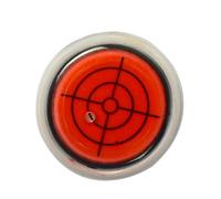 Zymoplas Versatile Golf Marker Marker Durable Golf Accessories Ball Hat Clip Elegant, red