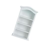 Zymoplas Vintage-Inspired for Dollhouse Miniature Furniture Bookcase Toy for Dollhouse Display Cabinet, Type 3