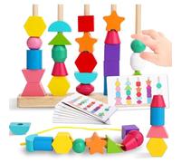Zymoplas Vivid Colors Wooden Toy - Fun And Educational Easy To Assemble For Kids Educational Toy Toy Educational Interactive
