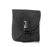 Zymoplas Waist Bag Mobile Phone Belt Pouch Outdoor Sports Travel Fishing Backpacking Multi-Purpose Keys Purse Pack Accessories, Black
