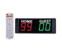 Zymoplas Wall Mount Basketball Scoreboard with Remote Control Efficient and Practical