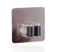 Zymoplas Wall Mount Mop Holder Household Cleaning Brush Hangers Organization Hook Holding Accessories Storage Hanger Kitchen Accessory