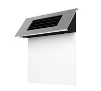 Zymoplas Wall Mounted Solar House Number Signs LED Illuminated ABS House Numbers Plaques With Solar Lights Door Numbers Plaques