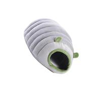 Zymoplas Warm And Comfortable Small Animals Bed With Removable Pad Compact Size Chinchilla House Rabbit Bed Guinea Pig Fleece