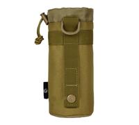 Zymoplas Water Bottle Pouch Adjustable Holder Bag Accessory Small Waterproof Camouflage Cup Storage Waist Pack Accessories, Brown