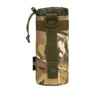 Zymoplas Water Bottle Pouch Adjustable Holder Bag Accessory Small Waterproof Camouflage Cup Storage Waist Pack Accessories, Brown camouflage