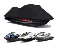 Zymoplas Waterproof Speedboat Durable Outdoor Sun Oxford Motorcycle Boat Cover Black 420x300cm Proof Proof Dust (Black)