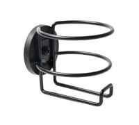 Zymoplas Wear-Resistant Magnetic Cup Holder for Lawn Mowers and Refrigerators Marine Magnetic Cup Holder Iron Etc. Beverage Cups, Black, Side Suction
