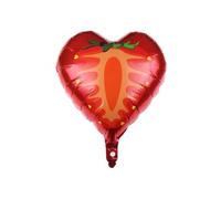 Zymoplas Wedding Balloons Ornament Home Decors Fruit Shape Party Fitting Decorative Supply Birthday Decor Marriage Balloon, Strawberry