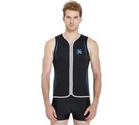 Zymoplas Wetsuits 3MM Thermal Sleeveless Swimming UV Wetsuit Tops for Water Aerobics Canoeing Surfing Kayaking