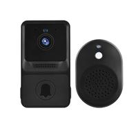 Zymoplas WiFi Doorbell With High-definition Night Scenes ABS Visual Doorbell With Voice Especially When There Are Only Children