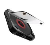Zymoplas Wireless Bluetooth Connection CD Player For Ultimate Anytime And Anywhere To To Music. Built-in 2000mAh Rechargeable, black