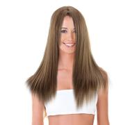 Zymoplas Woman Wig Long Straight Cosplay Breathable Hair Heat Resistant Portable Reusable Decoration Dressing Hairpiece, 3#