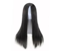 Zymoplas Woman Wig Long Straight Cosplay Breathable Hair Heat Resistant Portable Reusable Decoration Dressing Hairpiece, 1#
